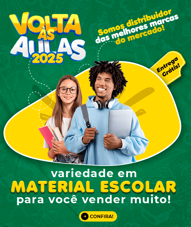 Volta as aulas 2025 material escolar